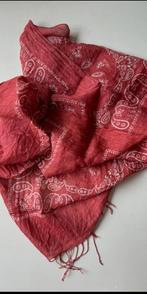 Mooie nieuwe linnen sjaal van Zara mooie kleur koraal rood, Zara, Ophalen of Verzenden, Nieuw, Sjaal