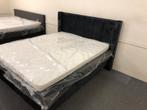 Luxe boxspring 160 x 200 met dikke topper, Ophalen, Overige kleuren, 200 cm, 160 cm