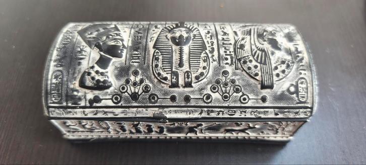 Egyptisch Geldkistje, Antiek en Kunst, Antiek | Overige Antiek, Ophalen of Verzenden