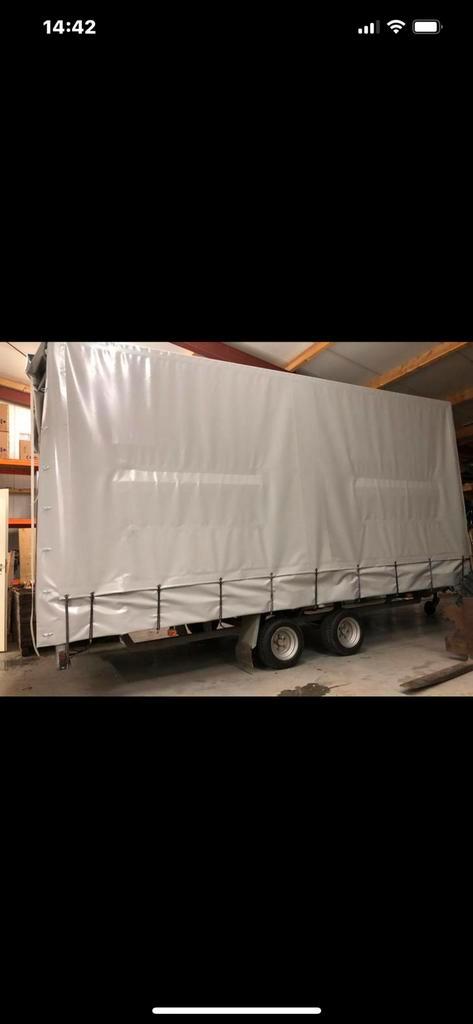 Gesloten aanhangwagen, Multi Transporter, ZGAN zeilwerk, Auto diversen, Aanhangers en Bagagewagens, Zo goed als nieuw, Ophalen