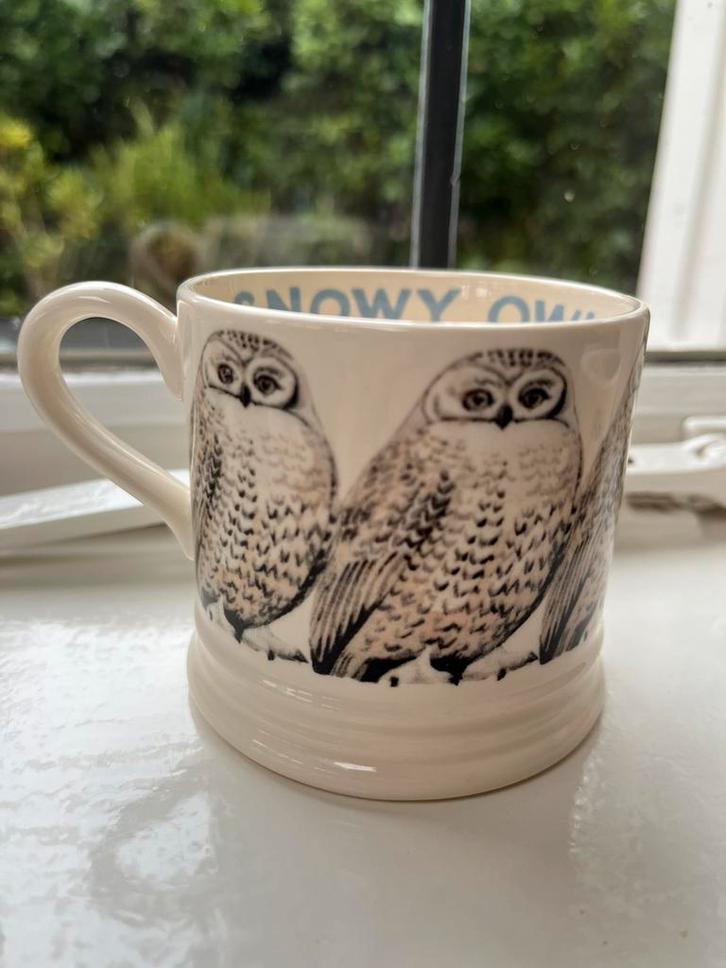 Nieuw! Snowy Owl baby mug, Emma Bridgewater- Zeldzaam!, Huis en Inrichting, Keuken | Servies, Nieuw, Overige typen, Overige stijlen