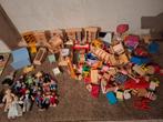 Poppenhuis poppetjes met meubels, Ophalen, Gebruikt, Poppenhuispop