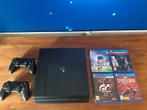 Ps4 Pro + Leuke Spellen!, Met 2 controllers, Ophalen of Verzenden, 1 TB, Pro