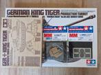 TAMIYA 1/35 GERMAN KING TIGER PROD TURRET No.164+165/166/167, Tank, Verzenden, 1:32 tot 1:50, Nieuw