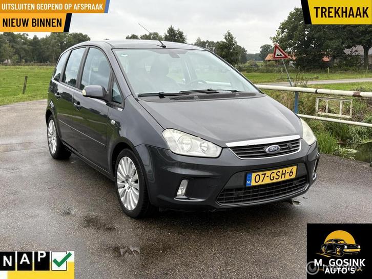 Ford C-Max1.8-16V Titanium Trekhaak Airco Apk 2026 230km Nap, Auto's, Ford, Bedrijf, Te koop, C-Max, ABS, Airbags, Airconditioning