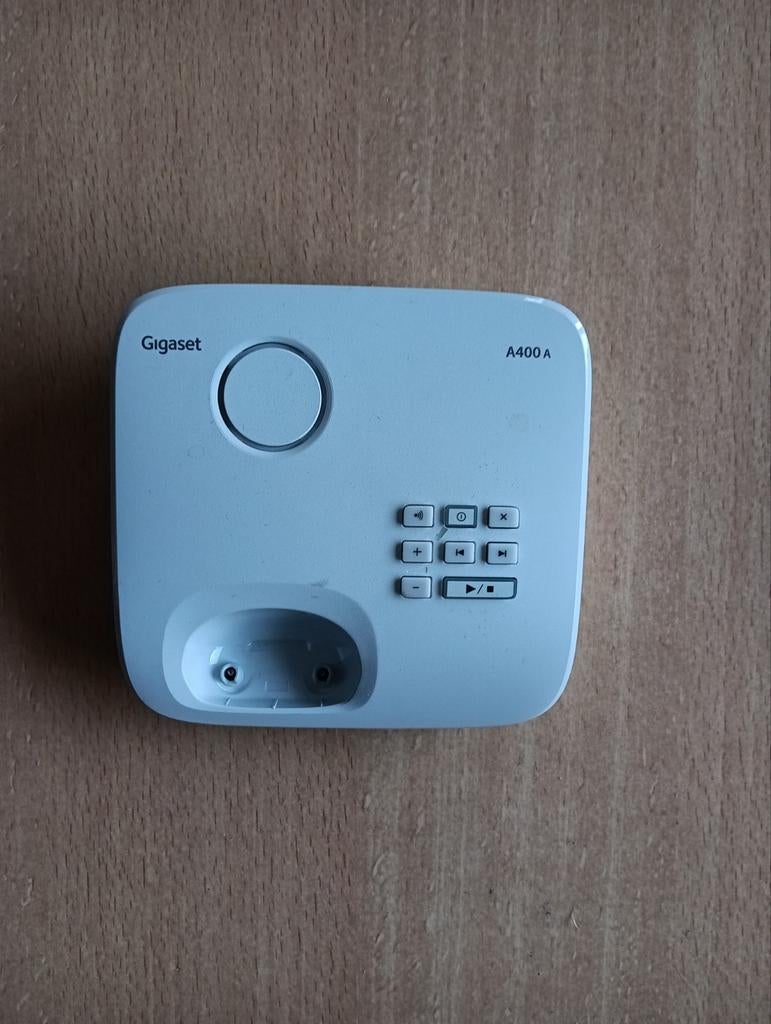 Gigaset A400A Basis (met antwoordapparaat) Grijs, 1 handset, Ophalen of Verzenden, Zo goed als nieuw, Info@gigaset.nl