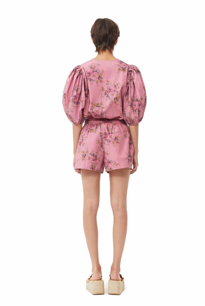 * GANNI 34 * NIEUW blouse bloem met pofmouwen. Nww € 175., Kleding | Dames, Blouses en Tunieken, Nieuw, Maat 34 (XS) of kleiner