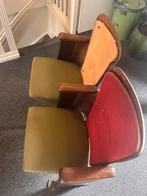 Oude Bioscoopstoelen Fibrocit - Opknapper, Antiek en Kunst, Antiek | Meubels | Stoelen en Banken, Ophalen