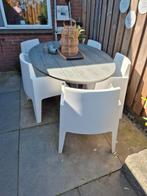 5 Box Siësta stoelen in goede staat, Tuin en Terras, Ophalen, Zo goed als nieuw, Kunststof, Stapelbaar