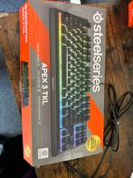 Steelseries Apex 3 TKL. English layout., Computers en Software, Toetsenborden, Gaming toetsenbord, Ophalen of Verzenden, Zo goed als nieuw