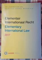 Elementair Internationaal Recht - Collegemateriaal bundel, Olivier Ribbelink, Ophalen of Verzenden, Gamma, WO