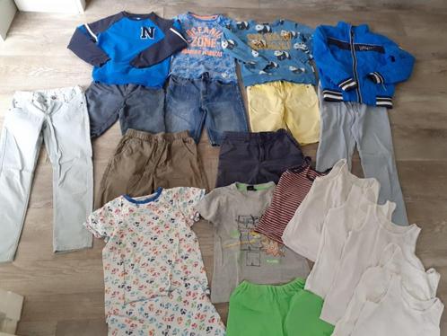 Pakket 122 128 134:trui,korte broek,shortama,shirt,hemden, Kinderen en Baby's, Kinderkleding | Maat 122, Gebruikt, Jongen, Setje