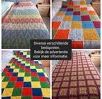 Diverse Nieuwe Handgemaakte gehaakte bedsprei ( en ), Huis en Inrichting, Slaapkamer | Beddengoed, Ophalen of Verzenden, Nieuw