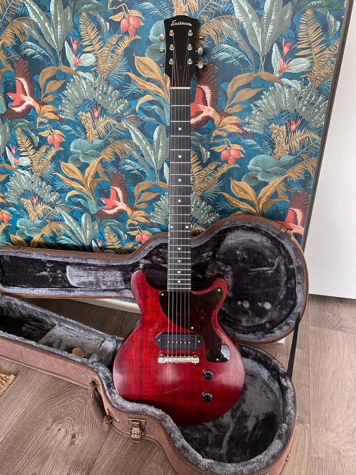 Eastman SB55dc/v, Muziek en Instrumenten, Snaarinstrumenten | Gitaren | Elektrisch, Gebruikt, Solid body, Overige merken, Ophalen