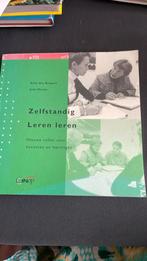 Zelfstandig Leren Leren, Boeken, Zo goed als nieuw, Alpha, Kitty den Boogert en Joke Droste, HBO