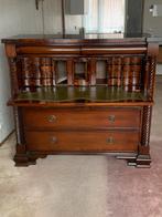 Antiek secretaire bureau, Antiek en Kunst, Antiek | Meubels | Kasten, Ophalen