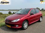Peugeot 206 1.4 Forever/1Ste Eig!/Nieuwe APK!/5-Deurs!/Cruis, Voorwielaandrijving, Metallic lak, Stof, Zwart