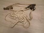 schoot l of neerhaler katrol  met klem- en  2 katrollen, Ophalen, Gebruikt, Tuigage en Masten, Zeilboot