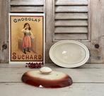 Digoin Sarreguemines paté terrine met prachtige knop, Ophalen of Verzenden