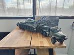 Leger truck RC tank oplegger Radiografische 1:16, Hobby en Vrije tijd, Ophalen of Verzenden
