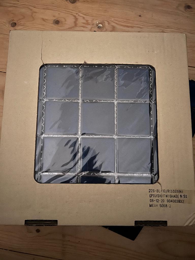 Mozaïektegels Blauw, Doe-het-zelf en Verbouw, Tegels, Ophalen, Keramiek, Nieuw, 20 tot 40 cm