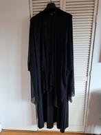 Abaya dress, Nieuw, Onder de knie, Zwart, Ophalen