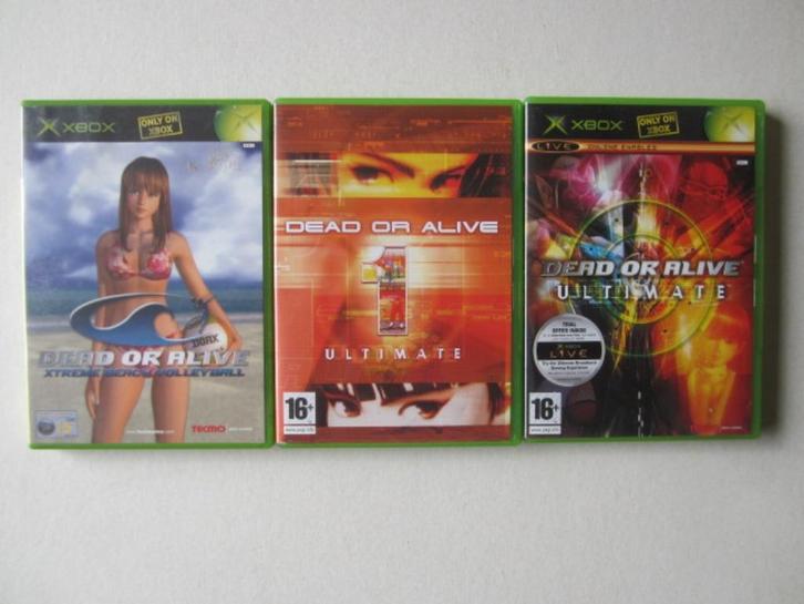 Dead or Alive Xbox, Spelcomputers en Games, Games | Xbox Original, Zo goed als nieuw, Vechten, 2 spelers, Vanaf 16 jaar, Ophalen of Verzenden