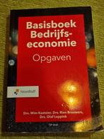 Basisboek Bedrijfseconomie - Opgaven, Boeken, Studieboeken en Cursussen, Ophalen of Verzenden, Beta, Zo goed als nieuw, HBO