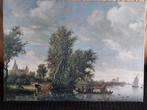 Reproductie op linnen van Ruysdael, Antiek en Kunst, Kunst | Schilderijen | Klassiek, Ophalen of Verzenden