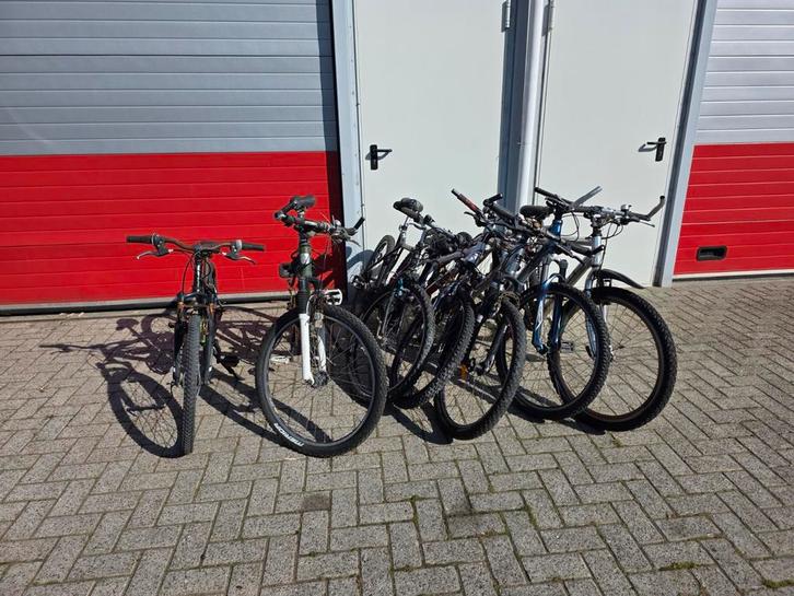 7 Mountainbikes - Opknappers, Fietsen en Brommers, Fietsen | Mountainbikes en ATB, Gebruikt, Minder dan 45 cm, Ophalen of Verzenden