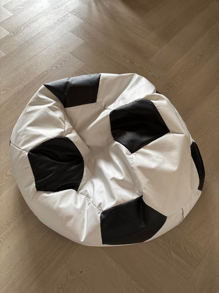 Voetbal Zitzak, Ophalen, Gebruikt, Zwart, Zitzak