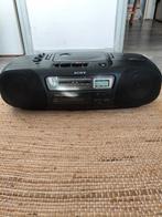 Sony CFD-11 CD radio cassette recorder, Verzenden, Gebruikt, Met cd-speler