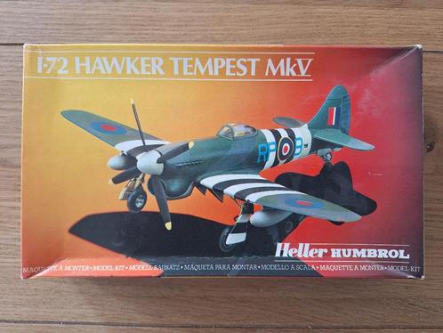 1:72 1/72 Heller Hawker Tempest Mk.V, Hobby en Vrije tijd, Modelbouw | Vliegtuigen en Helikopters, Zo goed als nieuw, Vliegtuig