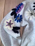 Studio Anneloes Omayra Flower Pullover - Light Grey maat S, Studio Anneloes, Ophalen of Verzenden, Zo goed als nieuw, Maat 36 (S)