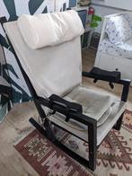 Ikea black wood armchair, Ophalen, Zo goed als nieuw