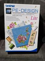 PE-DESIGN LITE Brother Software, Hobby en Vrije tijd, Borduren en Borduurmachines, Ophalen of Verzenden, Zo goed als nieuw, Borduurmachine