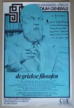 affiches studium generale Universiteit Utrecht, Ophalen of Verzenden, 20e eeuw of later, Zo goed als nieuw