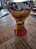 Mini Djembe Trommel hand geschilderd, Muziek en Instrumenten, Percussie, Ophalen of Verzenden, Gebruikt, Trommel
