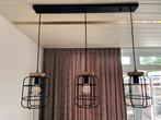 Hanglamp met 2 bijbehorende tafellampen, Ophalen, Zo goed als nieuw, Minder dan 50 cm, Metaal