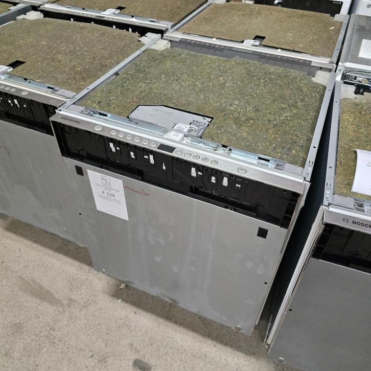 Siemens Inbouw Vaatwasser SN69M035NL, Witgoed en Apparatuur, Vaatwasmachines, Refurbished, Inbouw, Minder dan 85 cm, 45 tot 60 cm