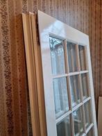 Binnendeuren met geslepen ruitjes, 75 tot 150 cm, Gebruikt, Deurkozijn, Ophalen of Verzenden