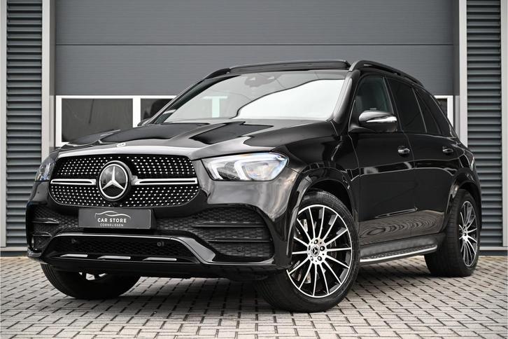 Mercedes-Benz GLE 350 e 4MATIC AMG / PANO / NIGHT / BURMESTE, Auto's, Mercedes-Benz, Bedrijf, Te koop, GLE, 360° camera, 4x4, ABS