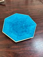 Oud Chinees Bord - Blauw Glazuur, Antiek en Kunst, Ophalen of Verzenden