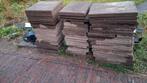 Grijze betontegels 50x50 en 40x60, Tuin en Terras, Tegels en Klinkers, Ophalen, Gebruikt, 5 tot 10 m², Beton