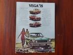 Chevrolet Vega 1975 brochure USA, Verzenden, Zo goed als nieuw, Chevrolet