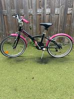 BTwin Meisjesfiets 20 inch 6 versnellingen, Ophalen, Zo goed als nieuw, BTWIN, Handrem