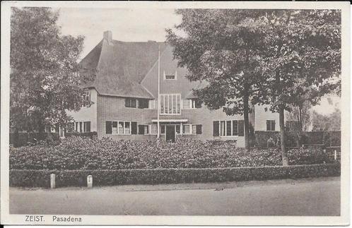 Zeist, Burgemeesterswoning Pasadena (Afgebrand in 1960) 1933, Verzamelen, Ansichtkaarten | Nederland, Gelopen, Utrecht, 1940 tot 1960