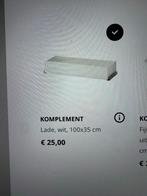 4x complent Lade 100x30 cm - ondiepe pax kast, Overige materialen, Gebruikt, Met lade(s), 25 tot 50 cm