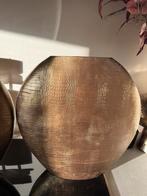2 Grote Brons/Goudkleurige Potten - ZGAN, Ophalen, Overige materialen, Overige kleuren, 50 tot 75 cm