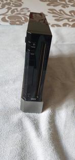 Te koop  zwarte Nintendo wii, Spelcomputers en Games, Spelcomputers | Nintendo Wii, Ophalen, Zo goed als nieuw, Zonder controller